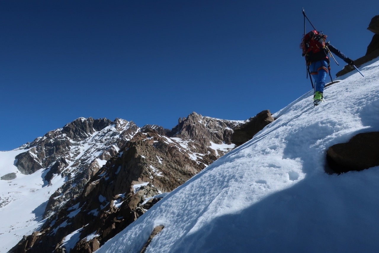 Montée vers la Disgrazia