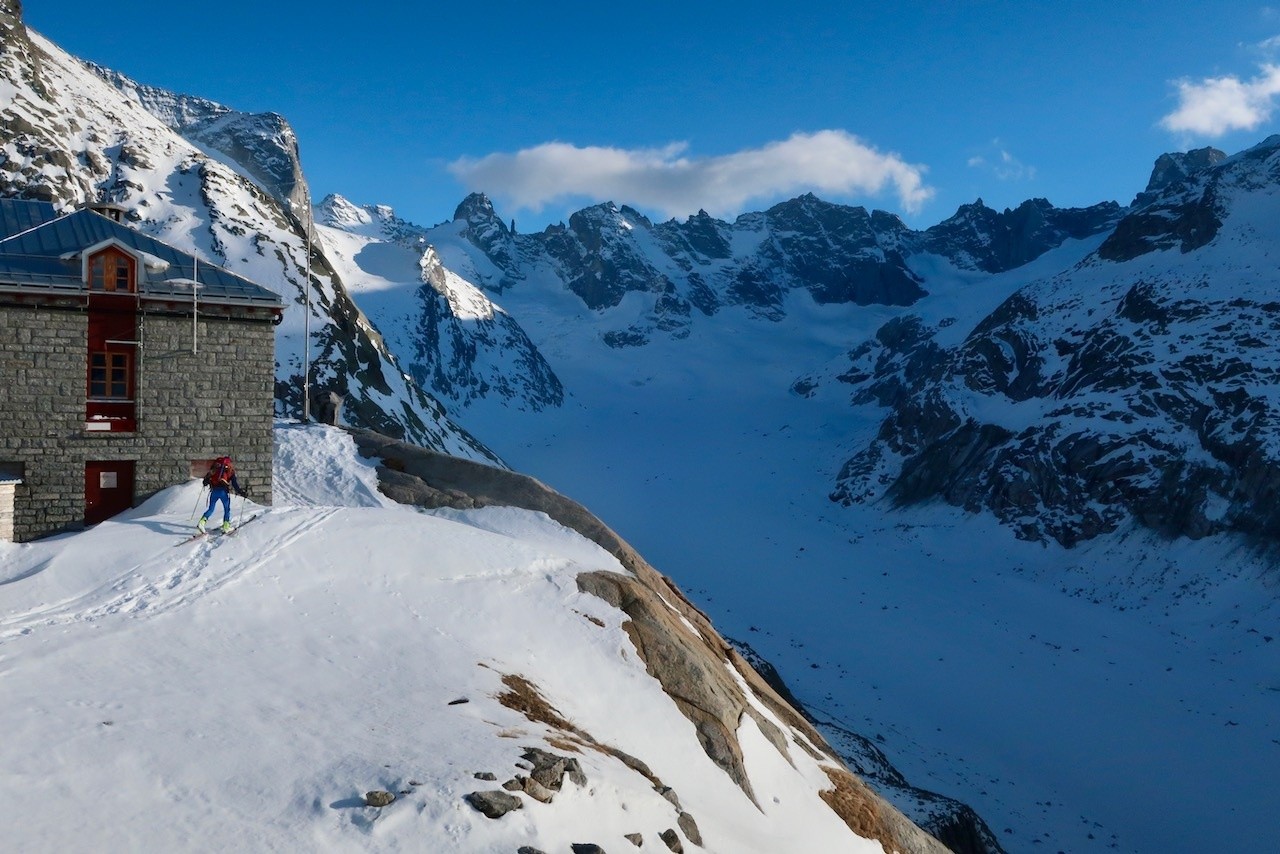 Arrivée au refuge del Forno