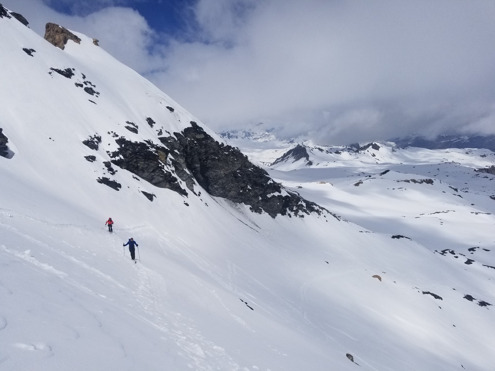 Dans la Montée du Glacier de Méan Martin