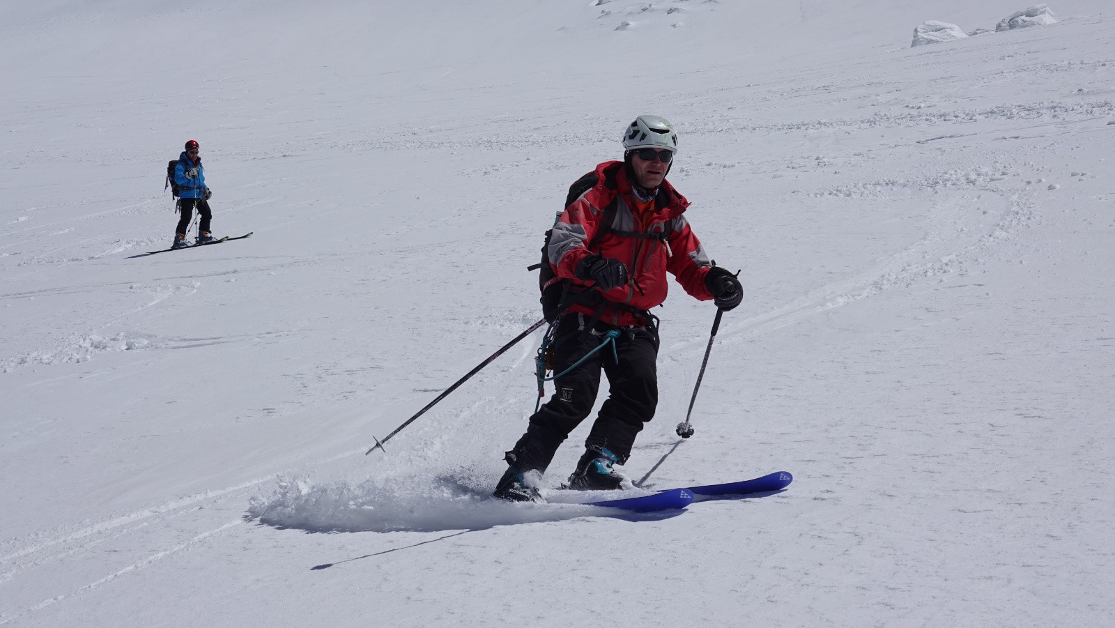 Toujours du bon ski sur le glacier de Garstelet
