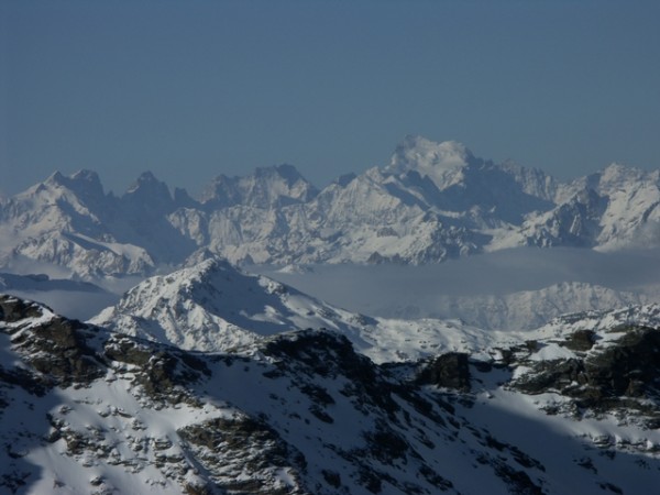 depuis le sommet : la barre à l'air toute proche