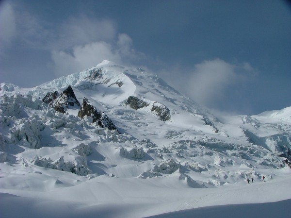 Dôme du Gouter : Arête N et facette NNW.