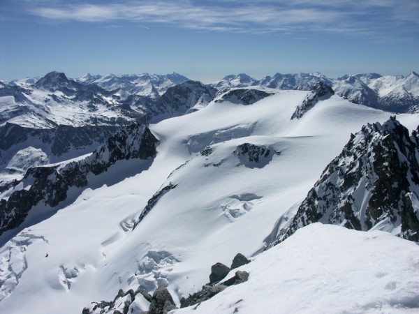 Vue depuis le sommet 2 : vue sur la maurienne