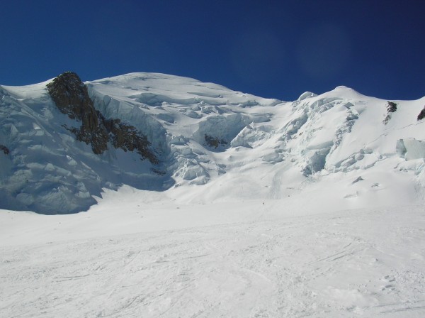 Face nord du Mont Blanc : Excellente condition ce jour sur cette magnifique face nord...