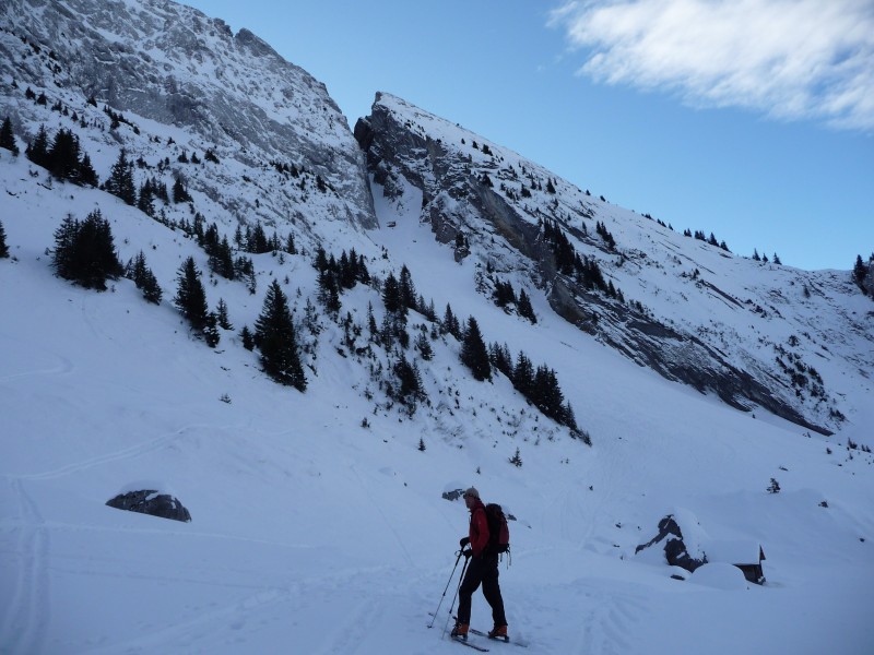 vue sur le couloir : romain en grande forme nous attends!