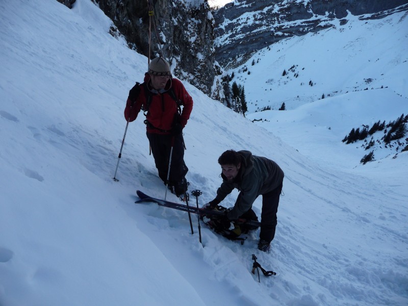 romain et olivier : on mets les crampons