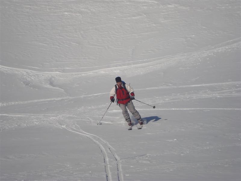 Lancheton : Mais correcte à skier