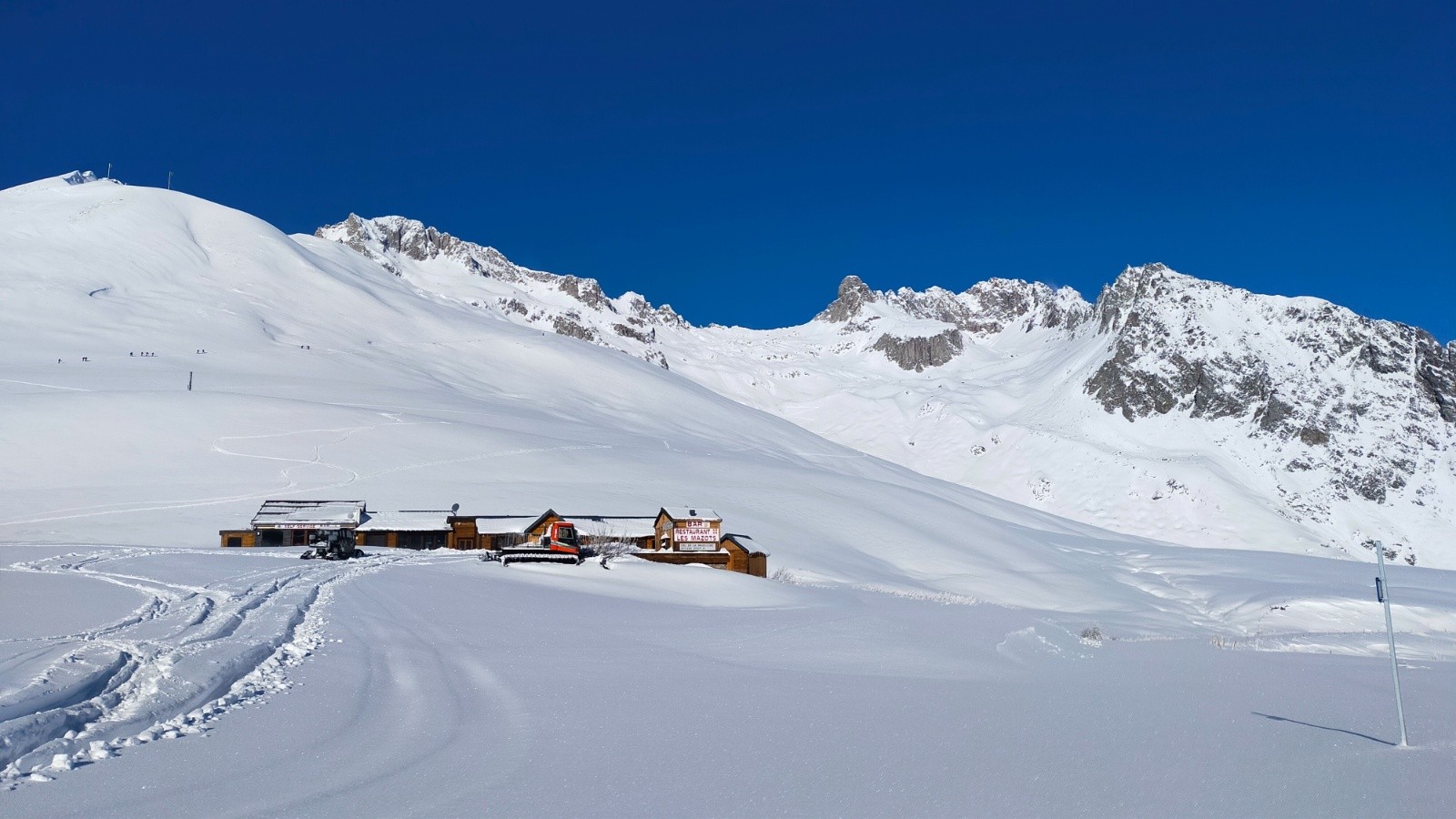 &nbsp;Col de la Flachère vue du col de la Madeleine&nbsp;