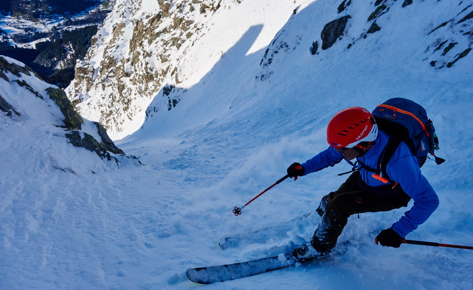 Un peu moins bon sur le bas, mais il faut bien finir la descente...