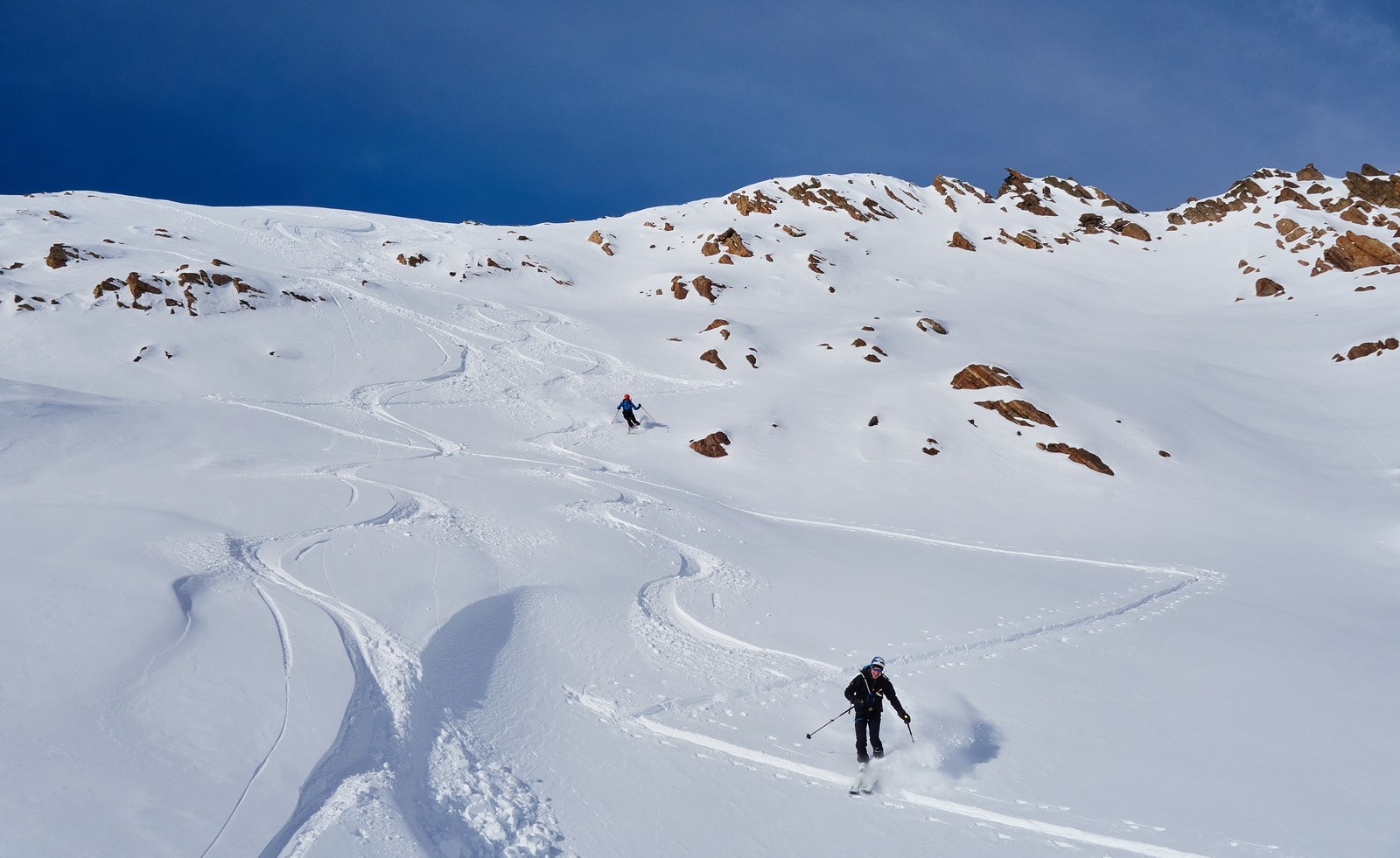 Le bonheur de la poudre...