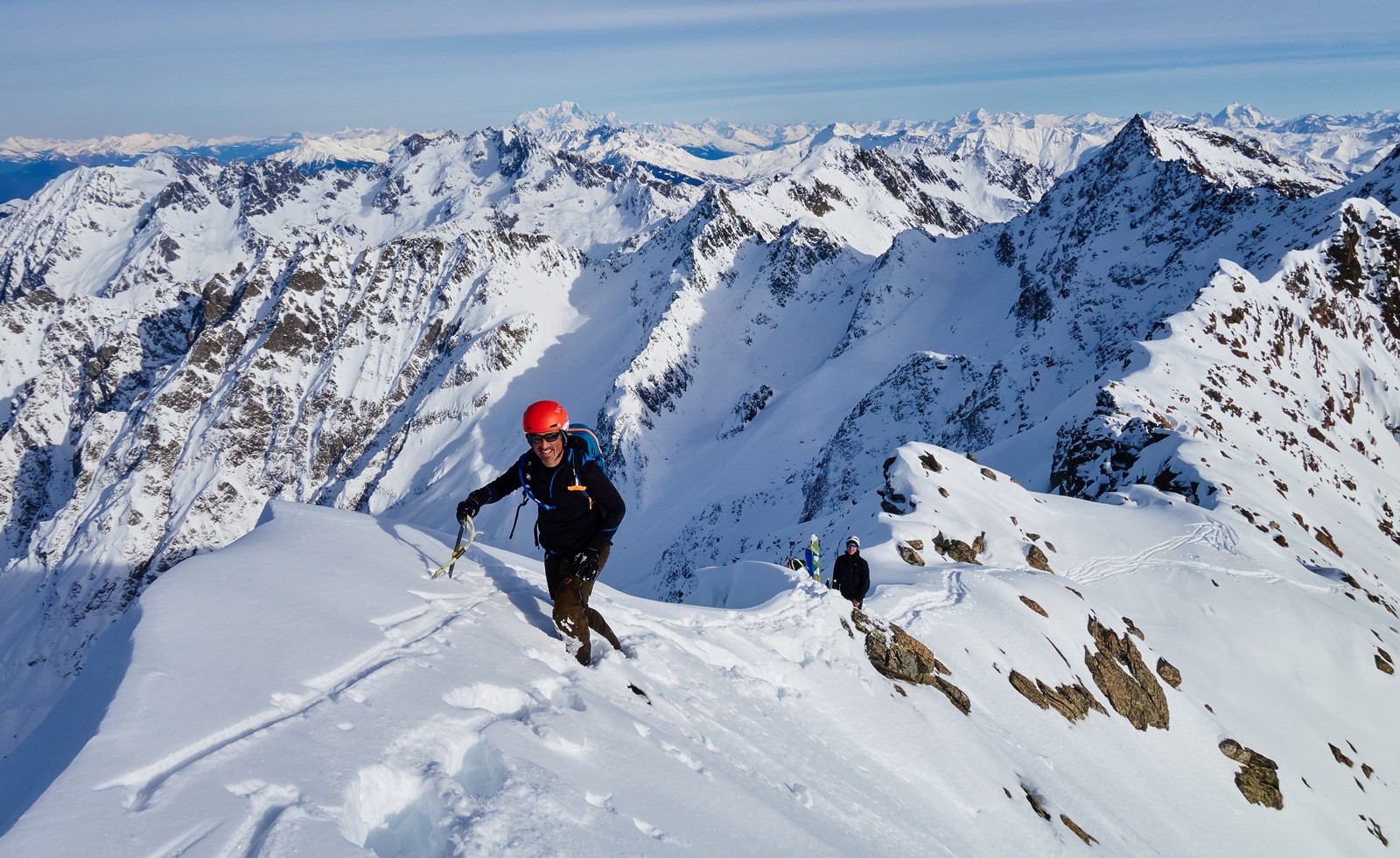 Derniers mètres alpins...