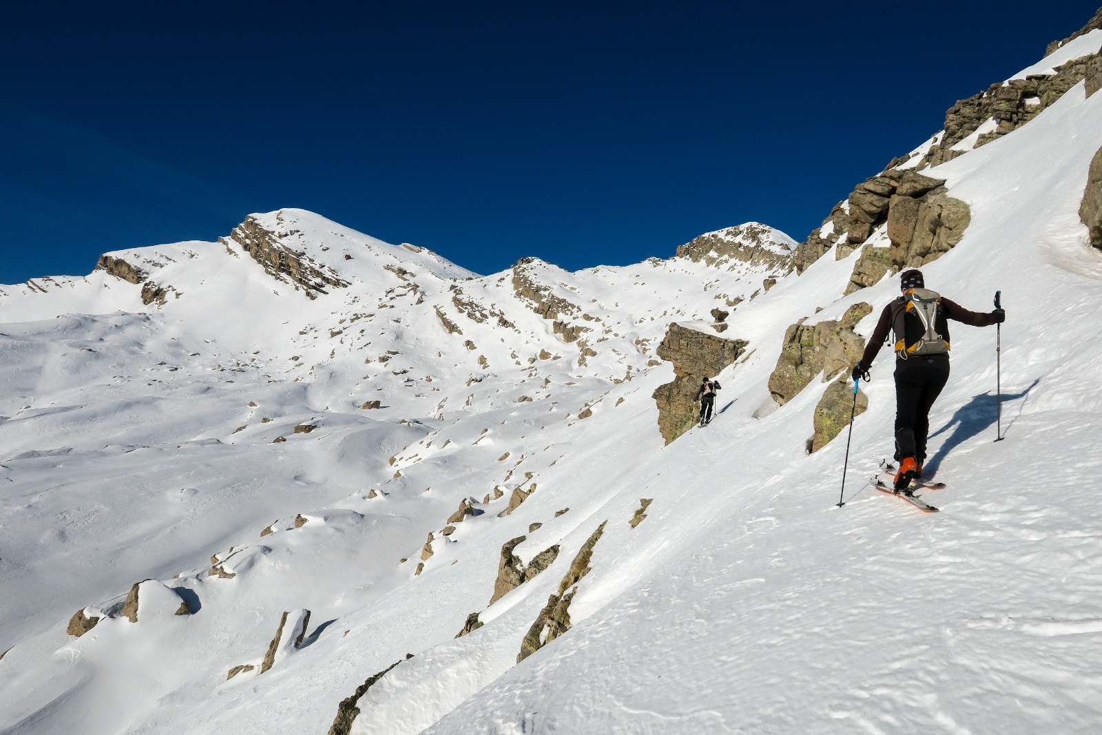 &nbsp;Une traversée un peu raide...