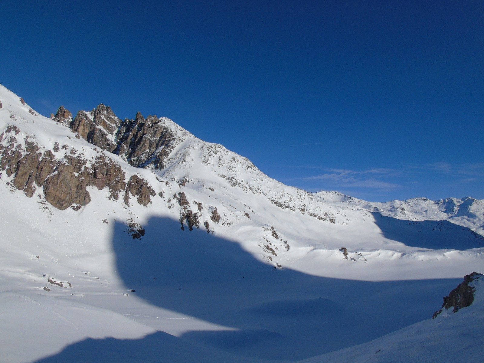 Lac du Grand Ban et l'Aiguille Noire