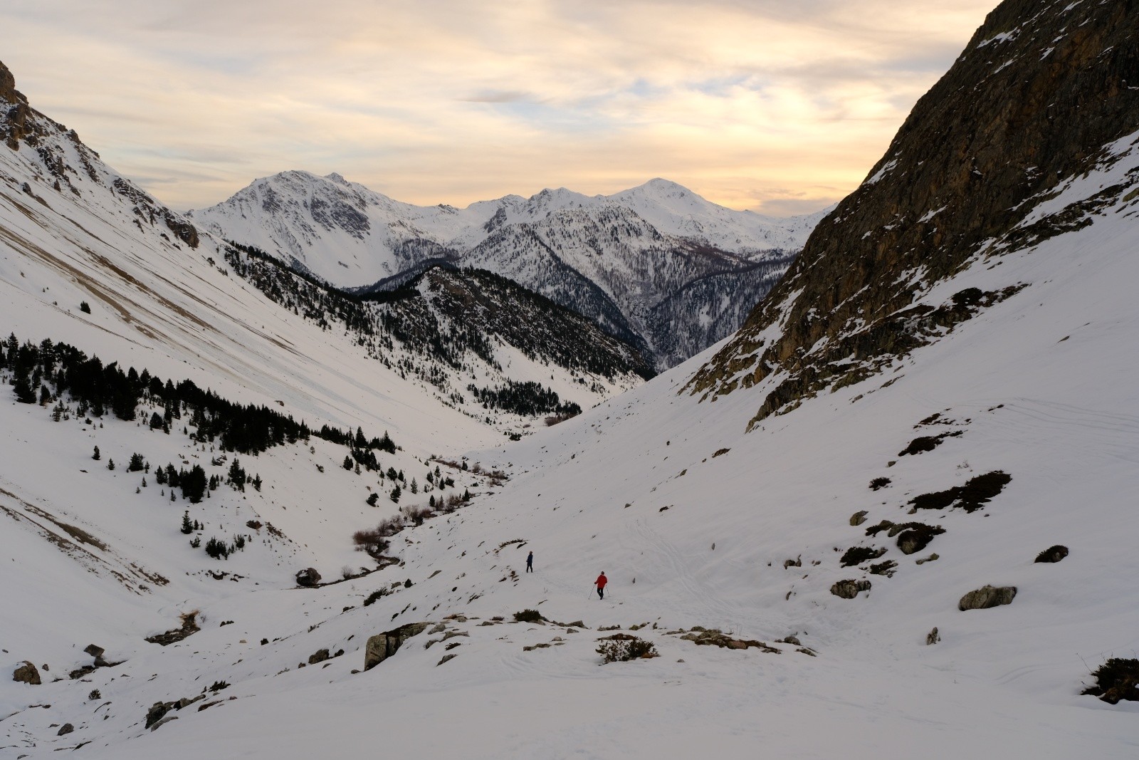 Le bas du vallon du Vallon