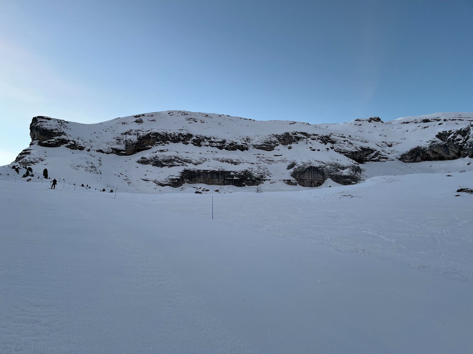 Aup de Véran, les itinéraires plus raides pourraient passer, mais ça va gratter