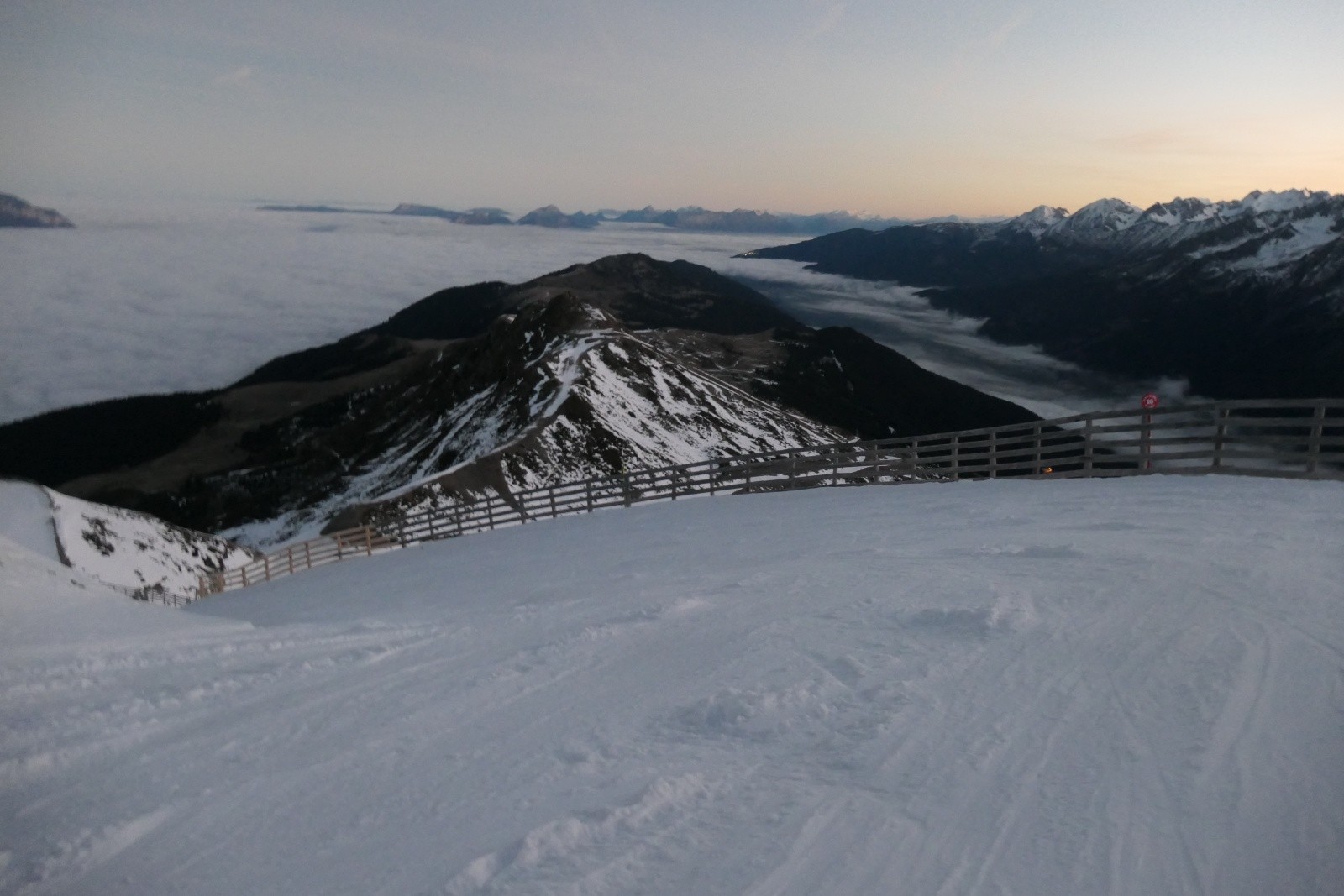 &nbsp;En haut de l'Oursière