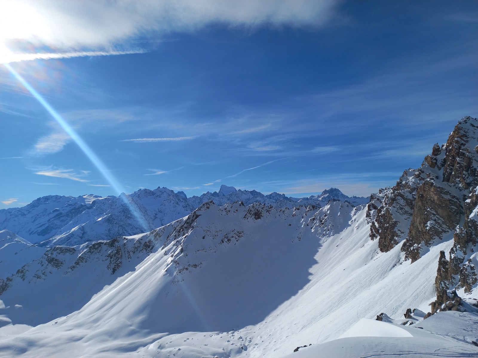 vue sur le les lacs de la Casse Blanche&nbsp;