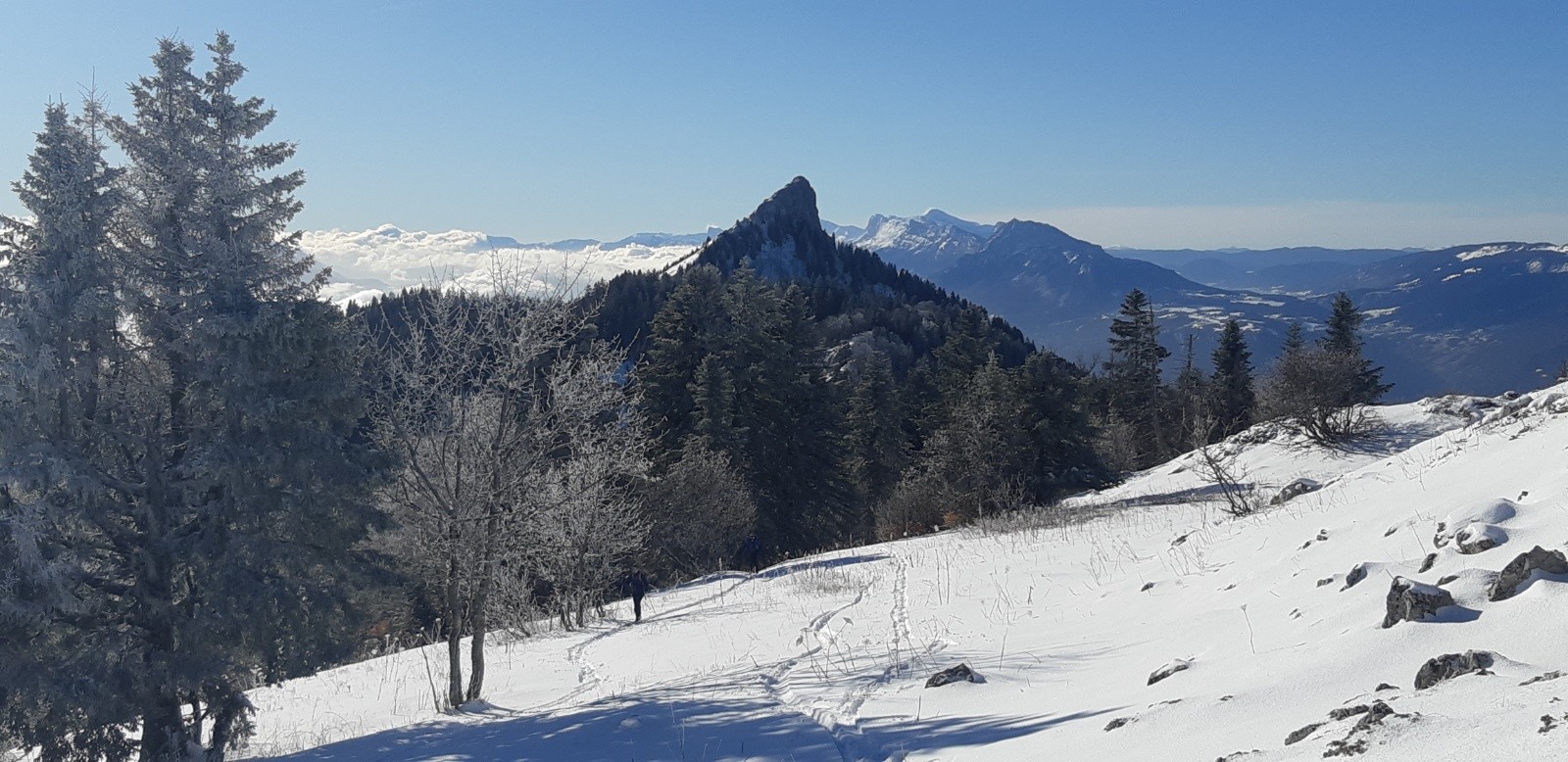 #7 Sur la crête menant à Orgeval Sur la crête menant à Orgeval