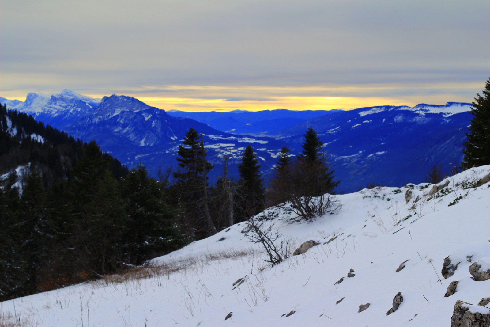 #22 fin d fin d'après-midi, fin d'une belle journée en Chartreuse