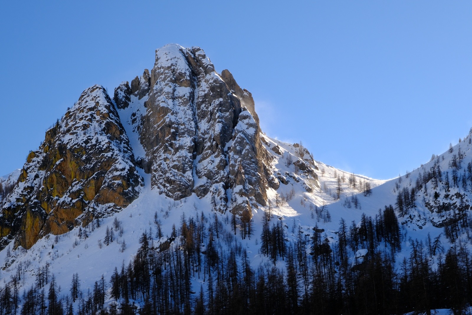 Cela décoiffe au col de la Trancoulette