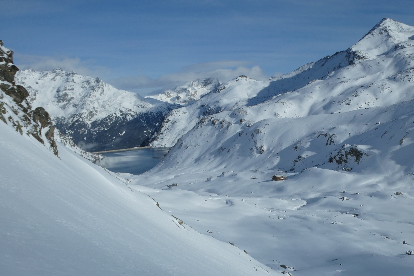 Lac de Bissorte et le refuge des Marches&nbsp;