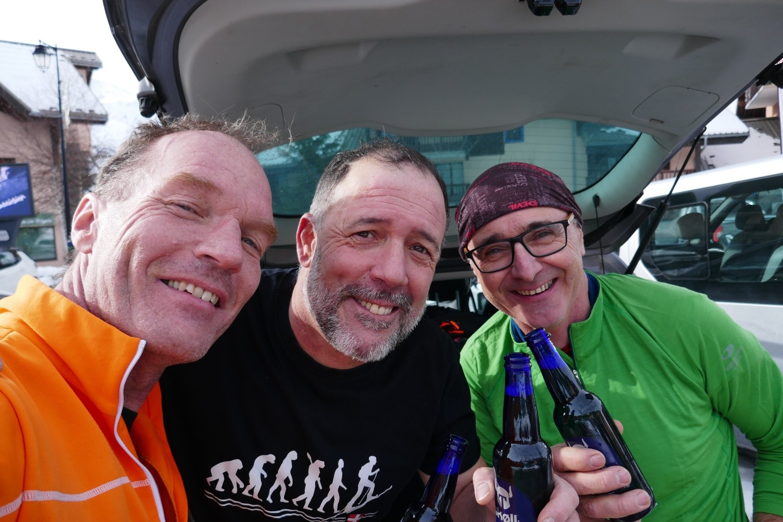 Merci au dieu de la bière!