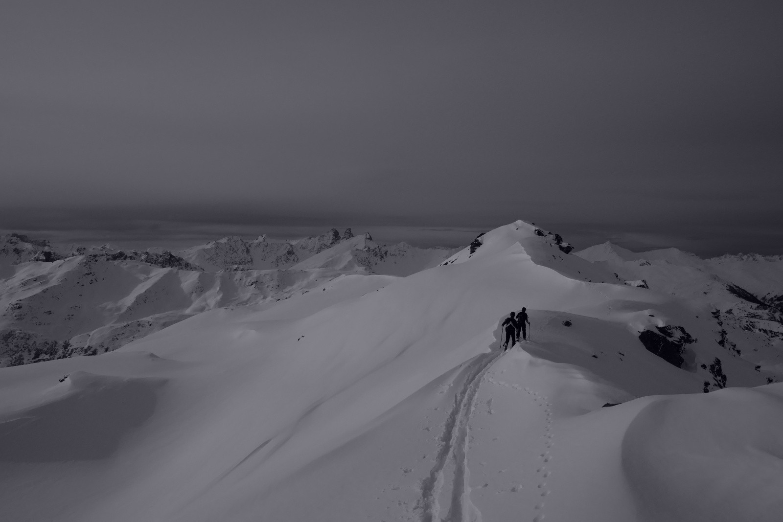 P'tit Fourchon de crête...