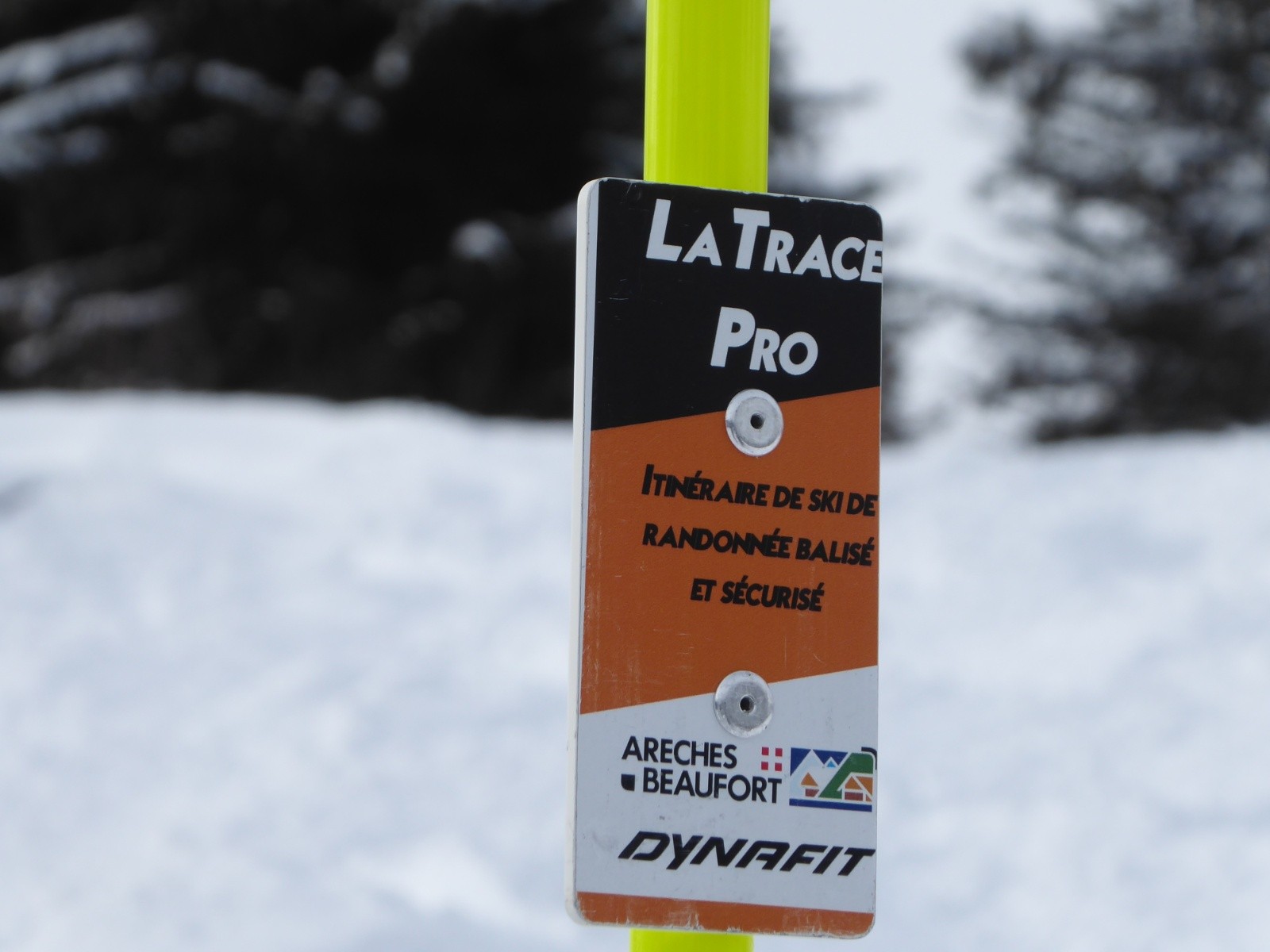 Balisage ski rando&nbsp;