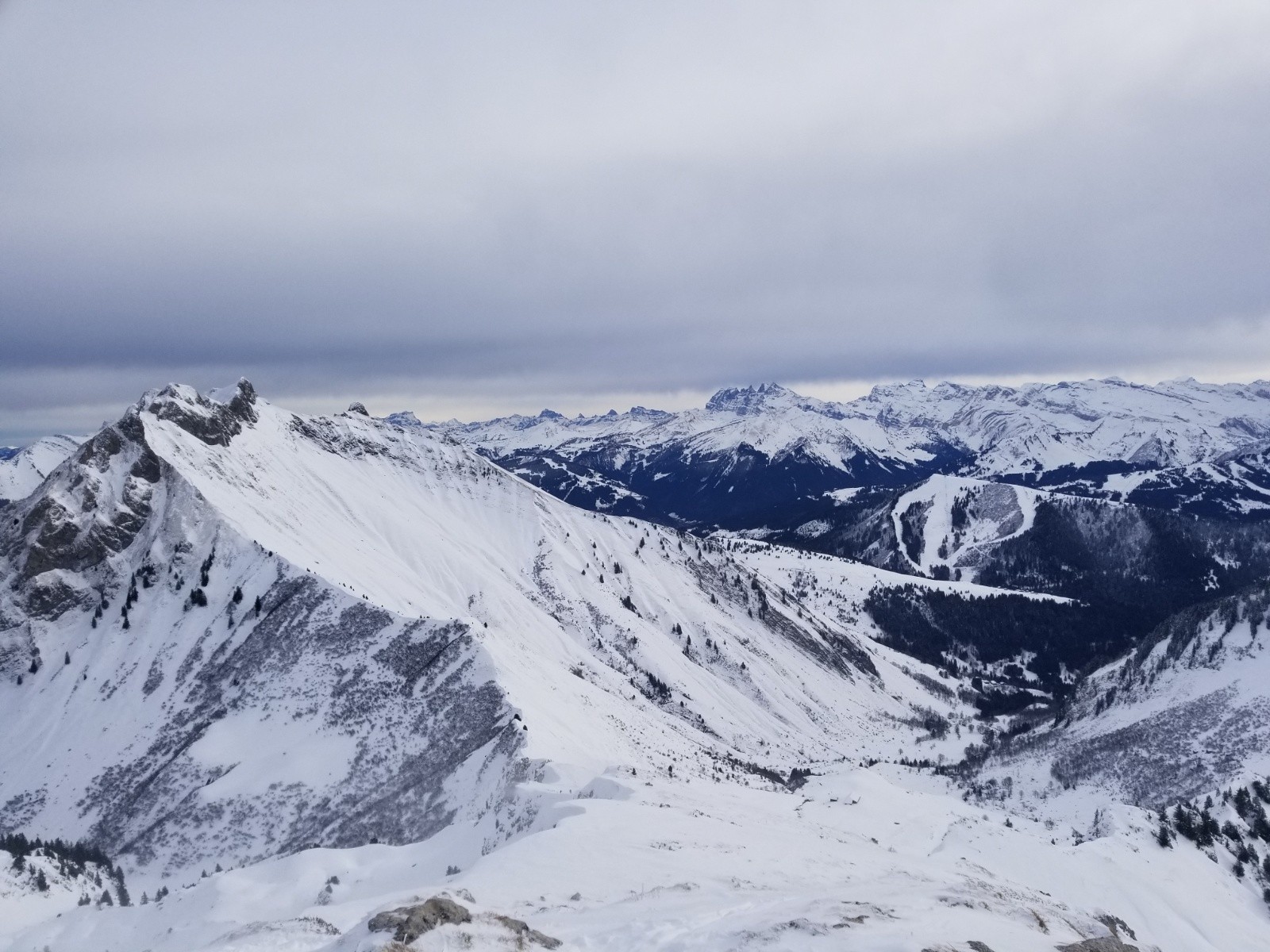 Roc d'Enfer depuis Chalune