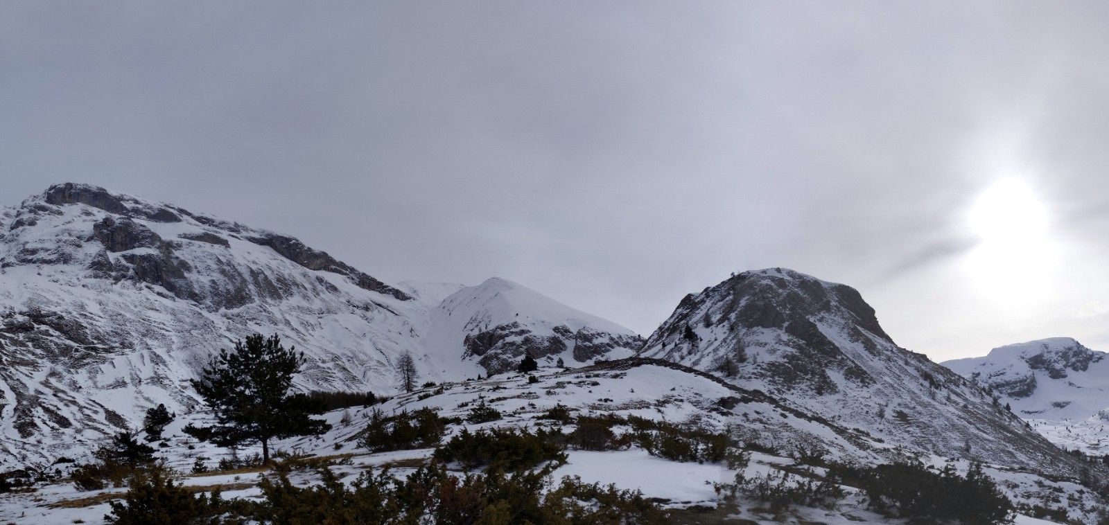 Sommet de Raz de Bec, versant Ouest