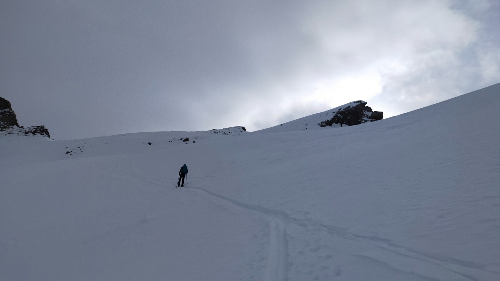 &nbsp;Pente finale, le bec de l'Aigle n'est plus très loin