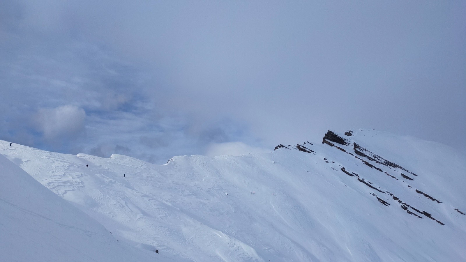 &nbsp;Baisse de Bréquillon et Tête de Plate Longe au fond&nbsp;