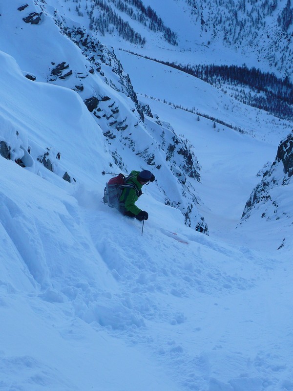 Brêche du Casset : Au départ du Petit Davin.