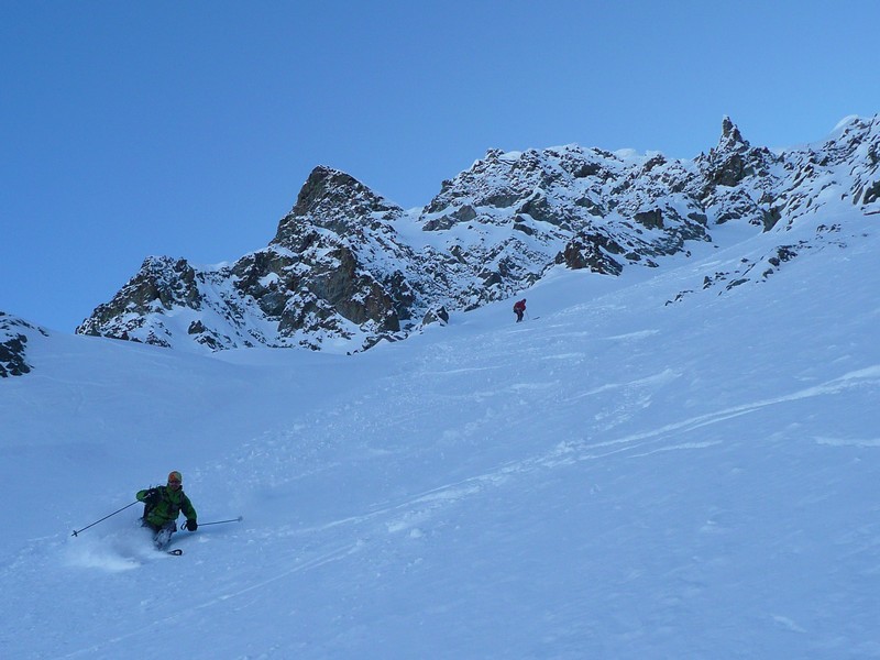 Pointe Charlet : Plus bas c'est toujours aussi bon...