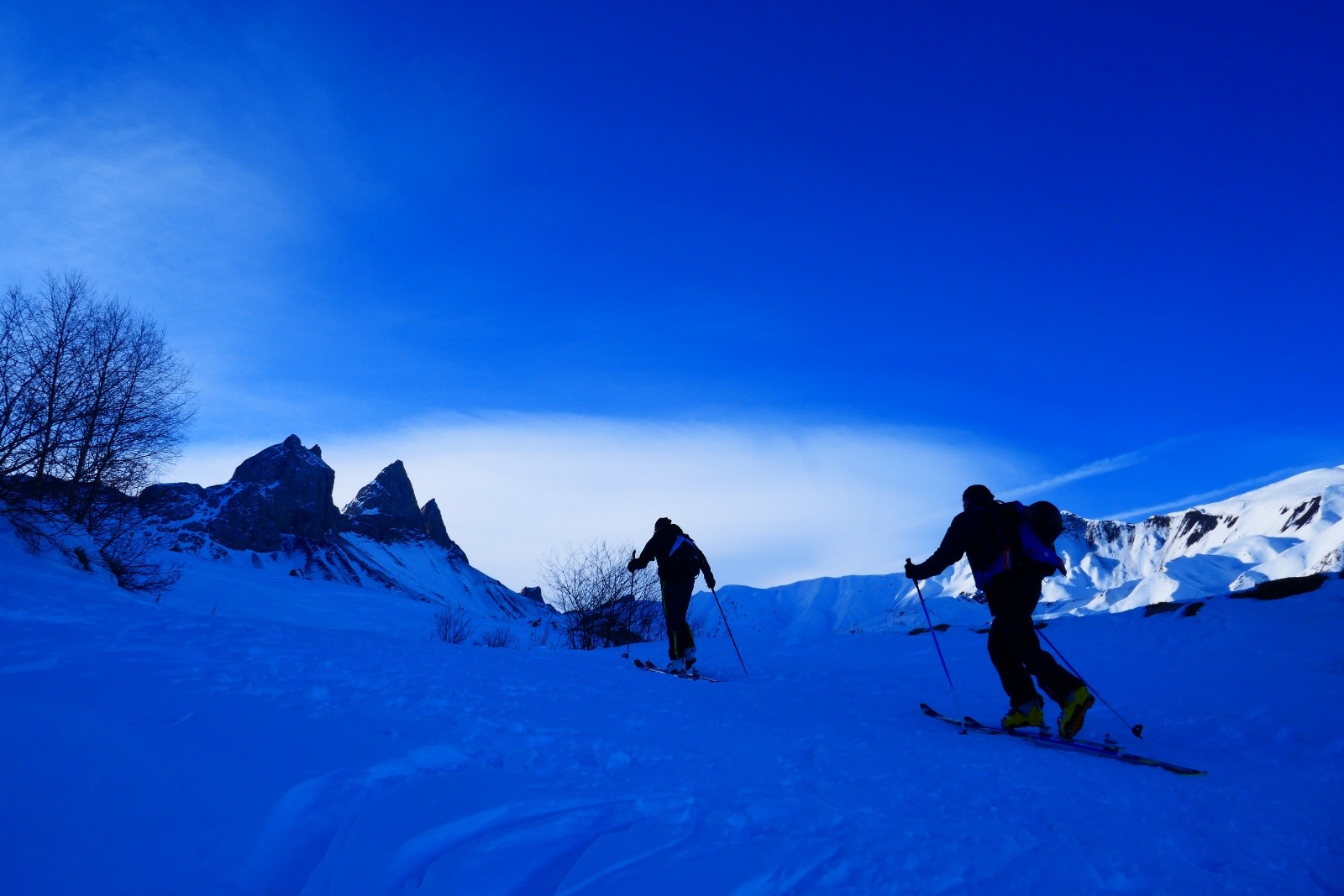 La montée vers les Aiguilles...&nbsp;