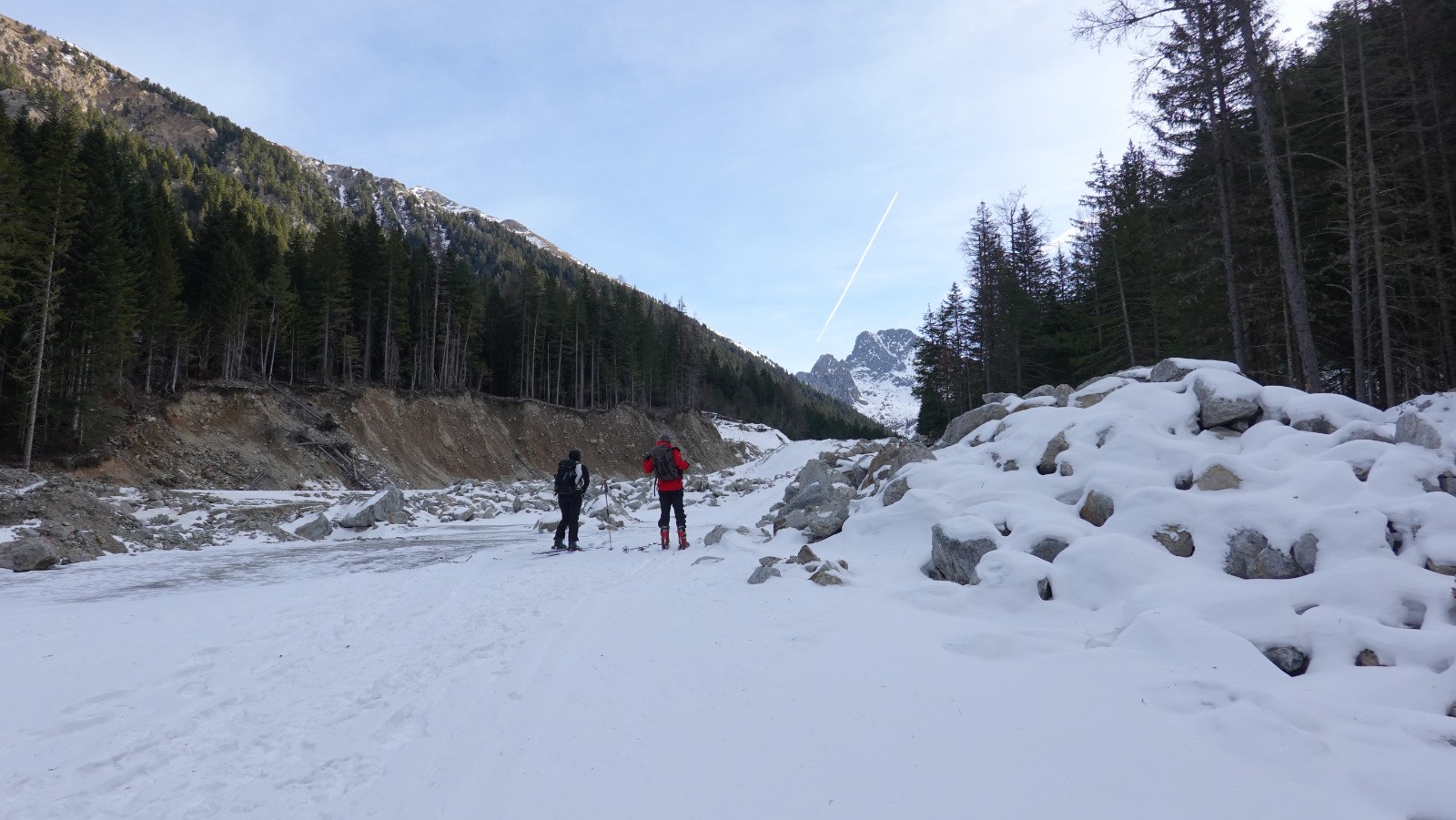 Peu après le départ sur la Route de la Madone de Fenestre