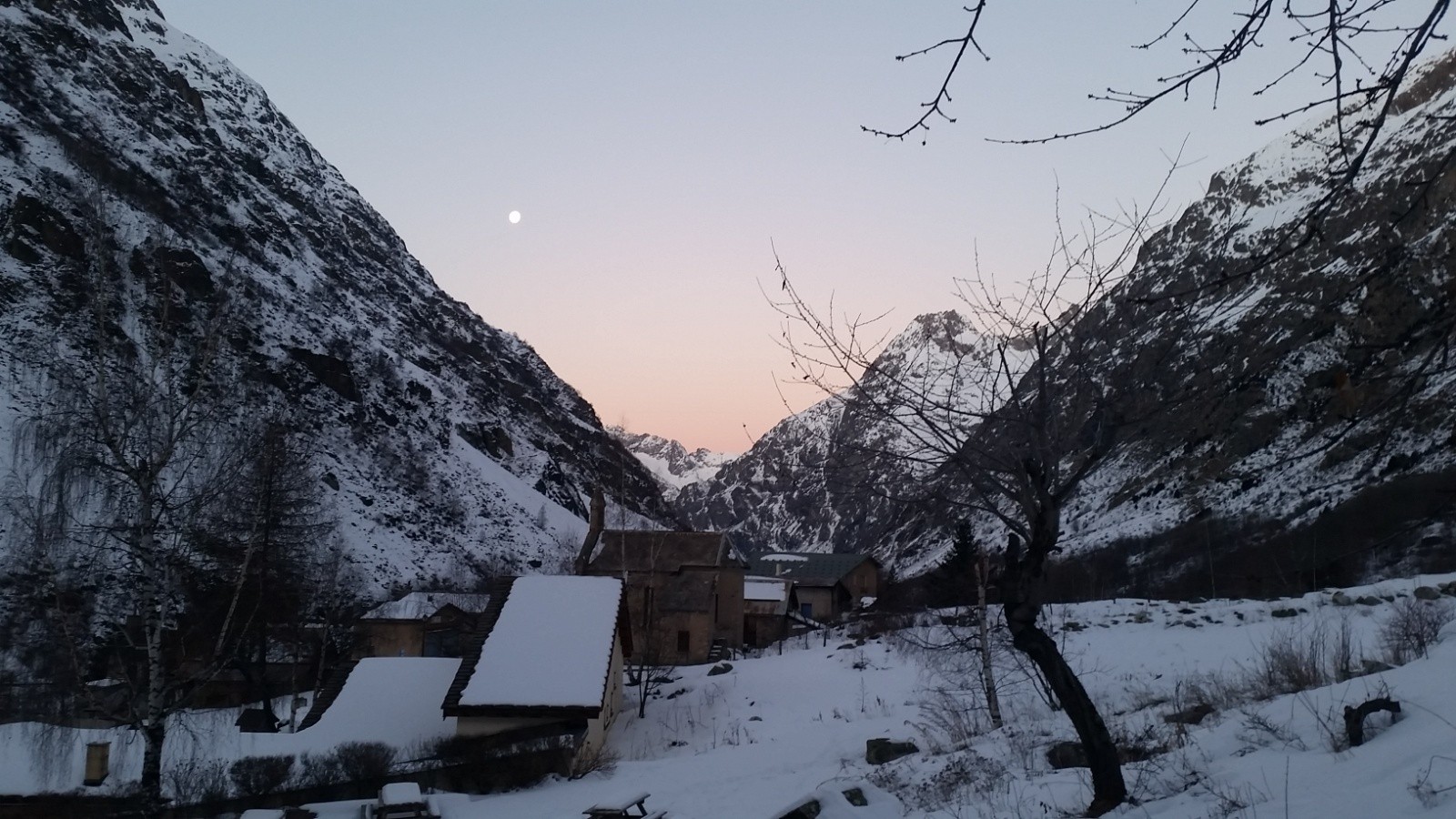 la Berarde en hibernation 