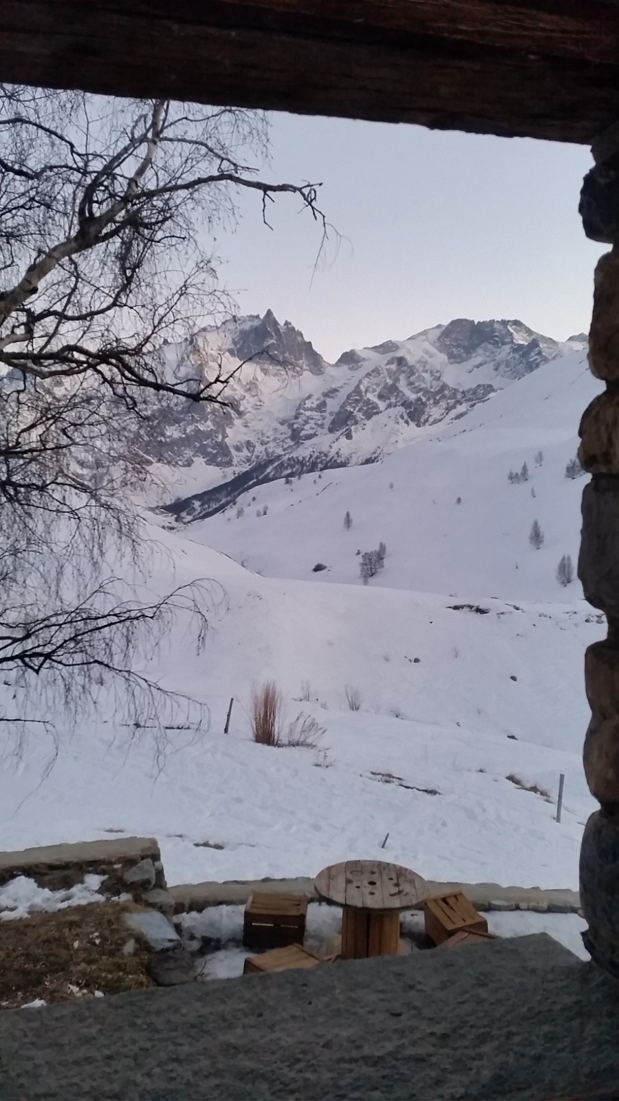 vue imprenable du dortoir 