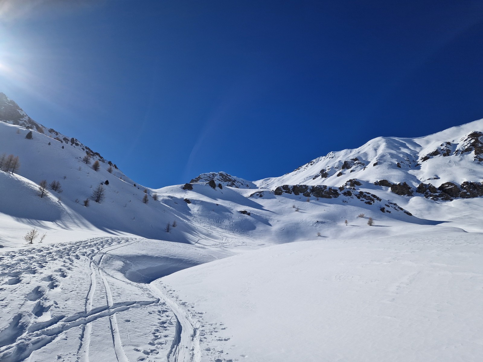 Arrivée au dernier replat, le col est bientôt en vue