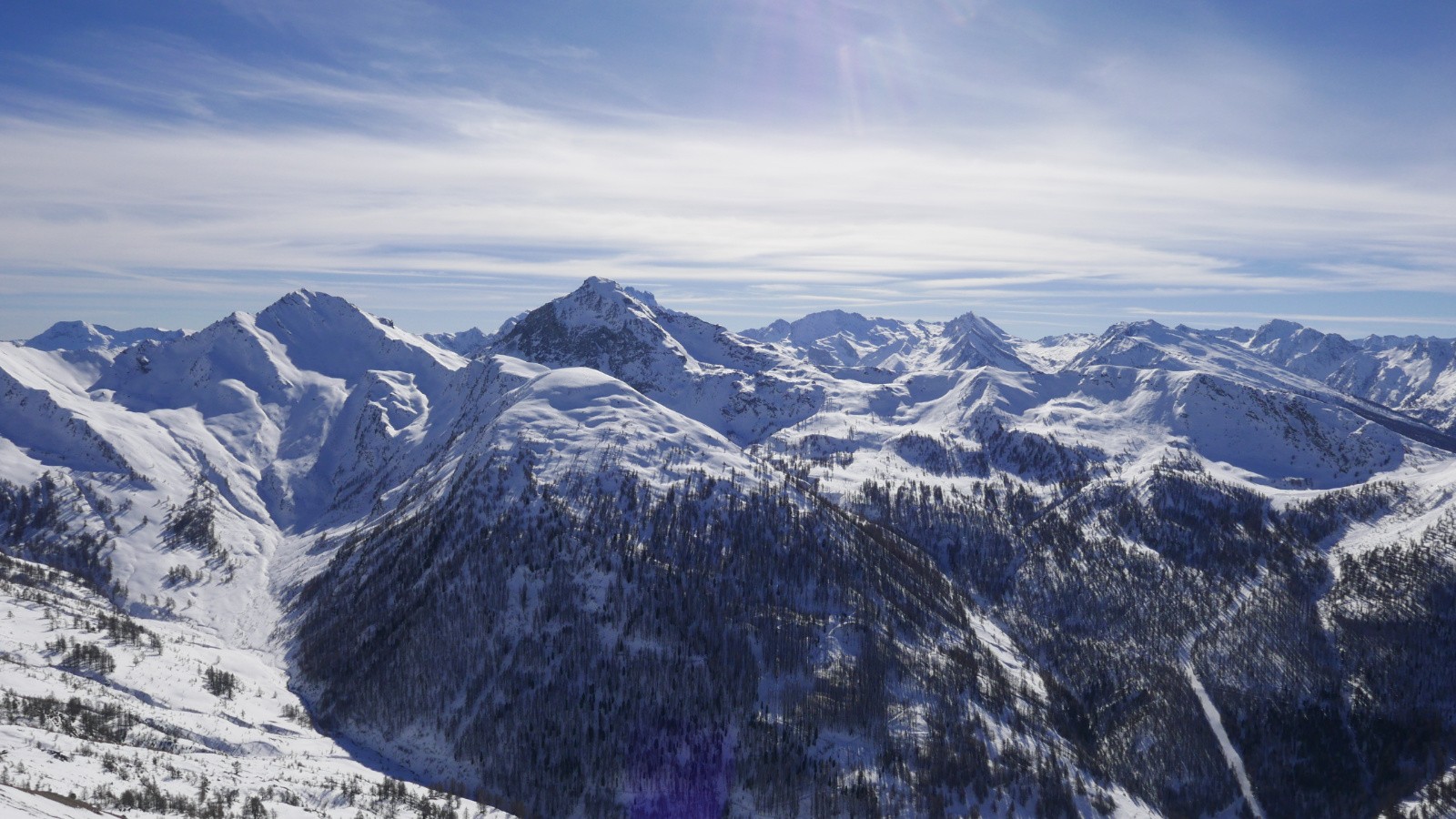 Maït d'Amunt, Pelvas, un p'tit bout du Viso, Taillante, Mourre Froid.