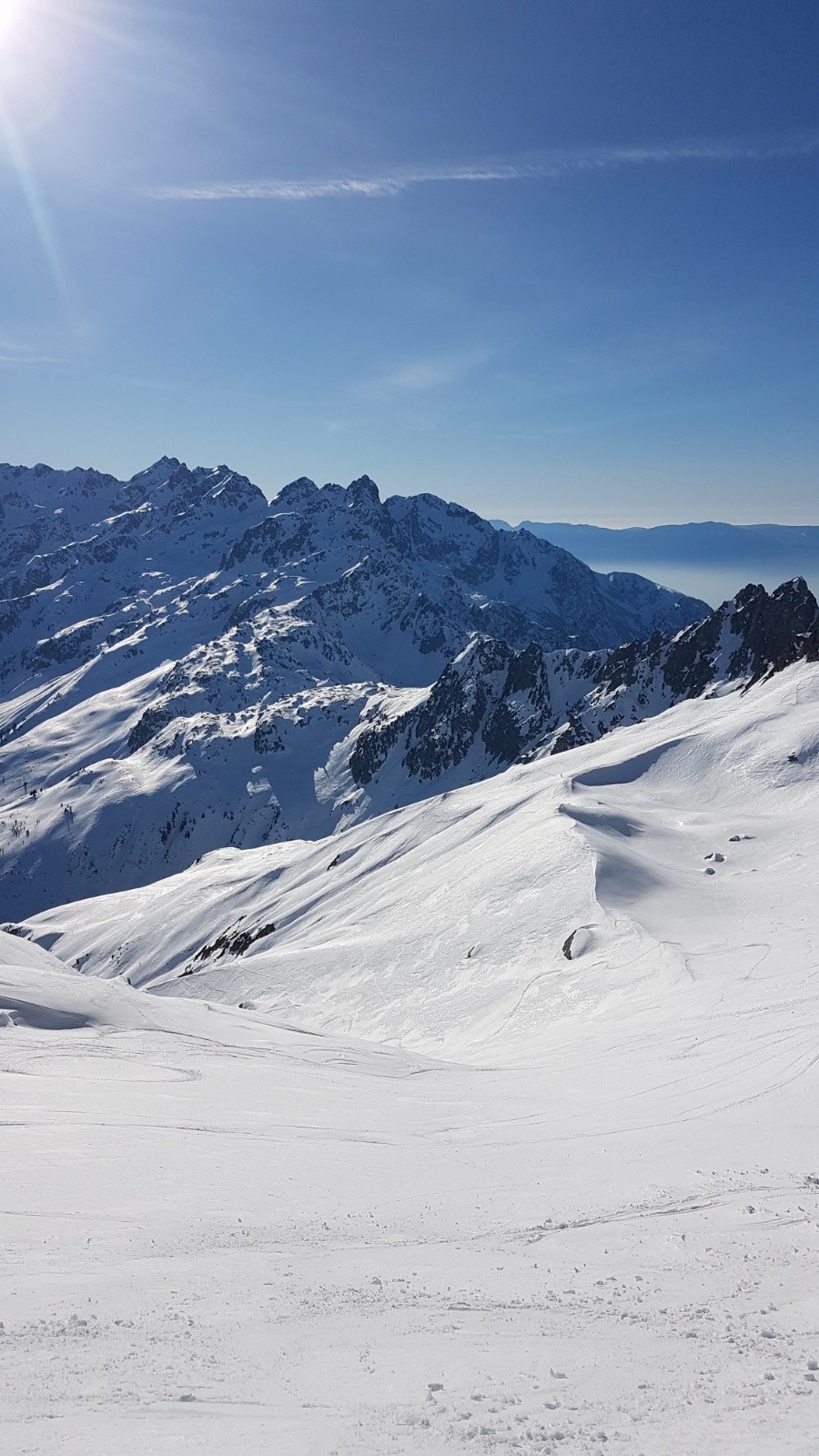 Descente du col de la vache, toujours au soleil encore en bonne transfo&nbsp;&nbsp;&nbsp;