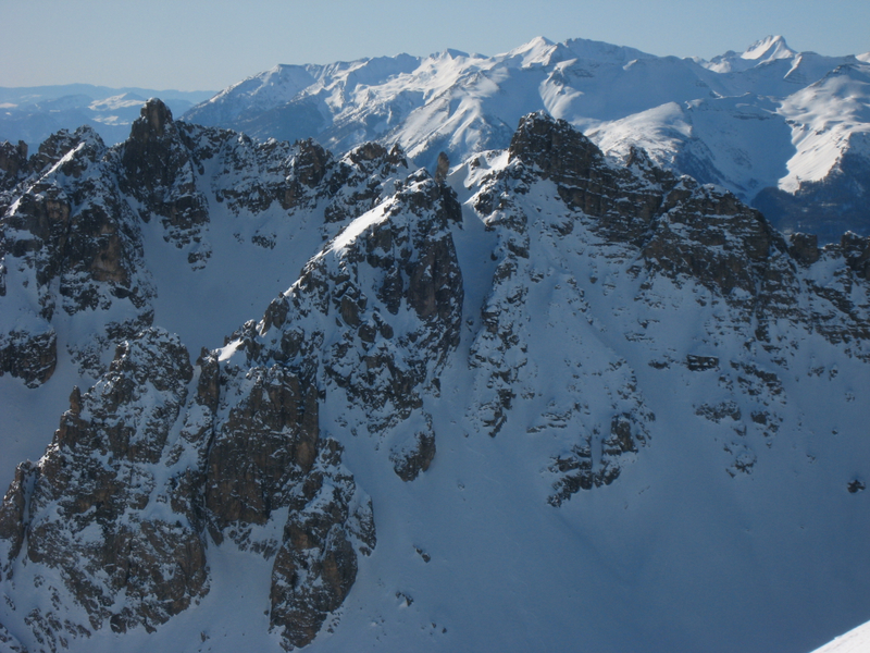 Le NE ce jour : vu du Pic des Chalanches