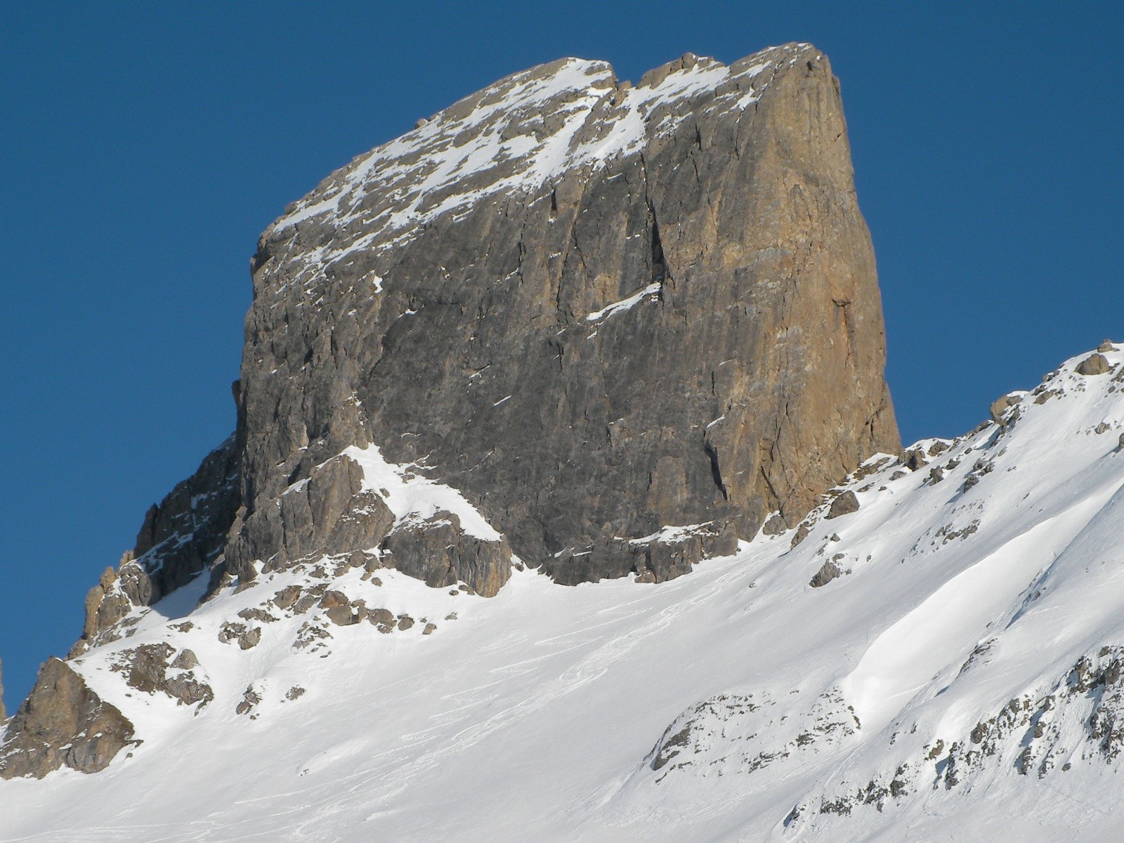 Pierra Menta et nos traces