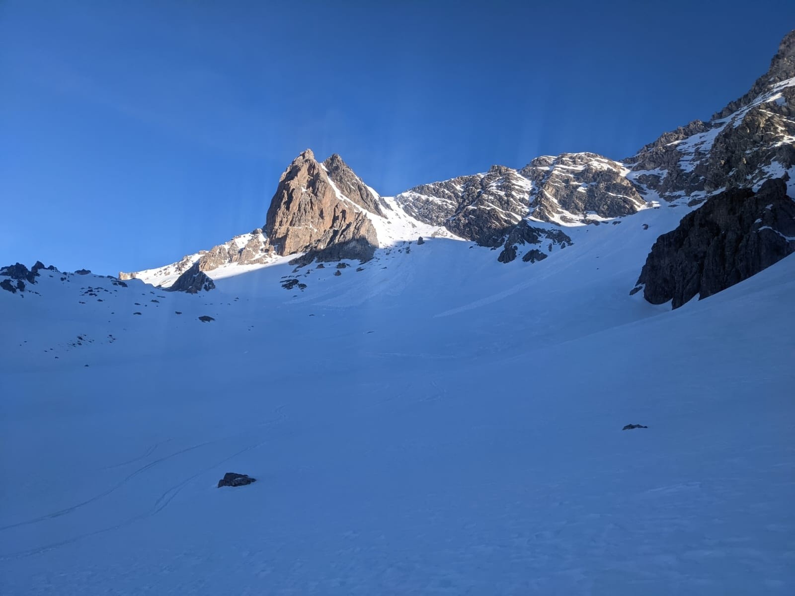 Couloir Albert en vue