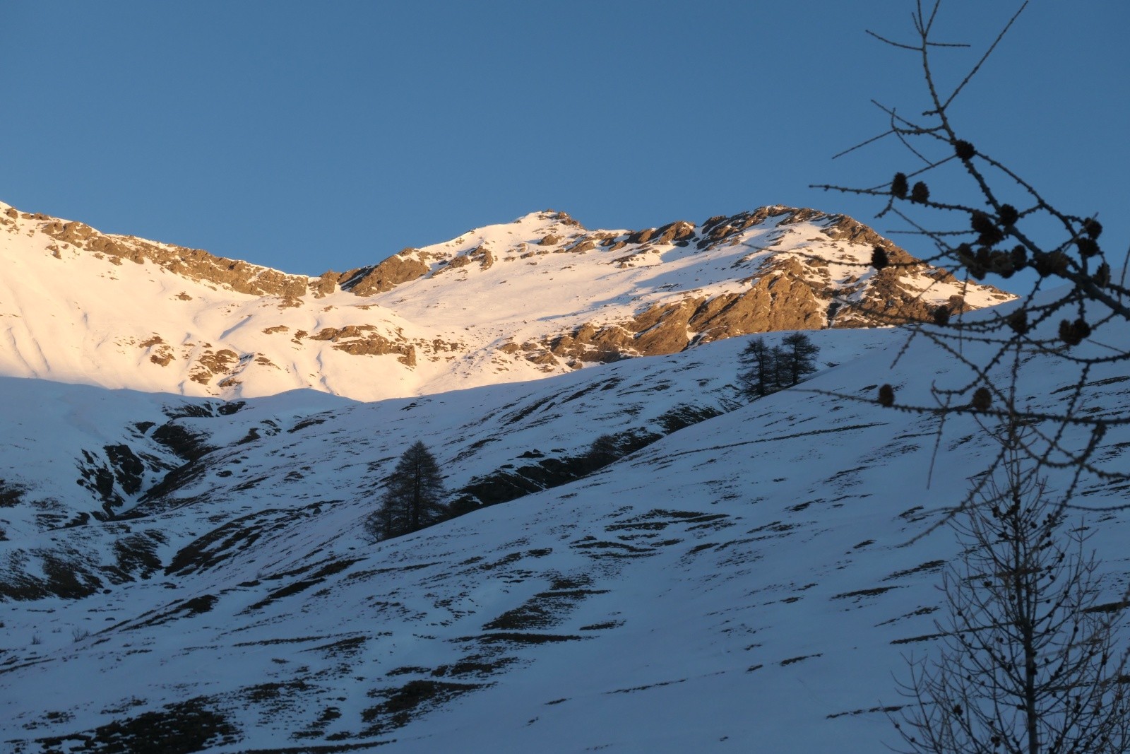 La face sud au soleil&nbsp;
