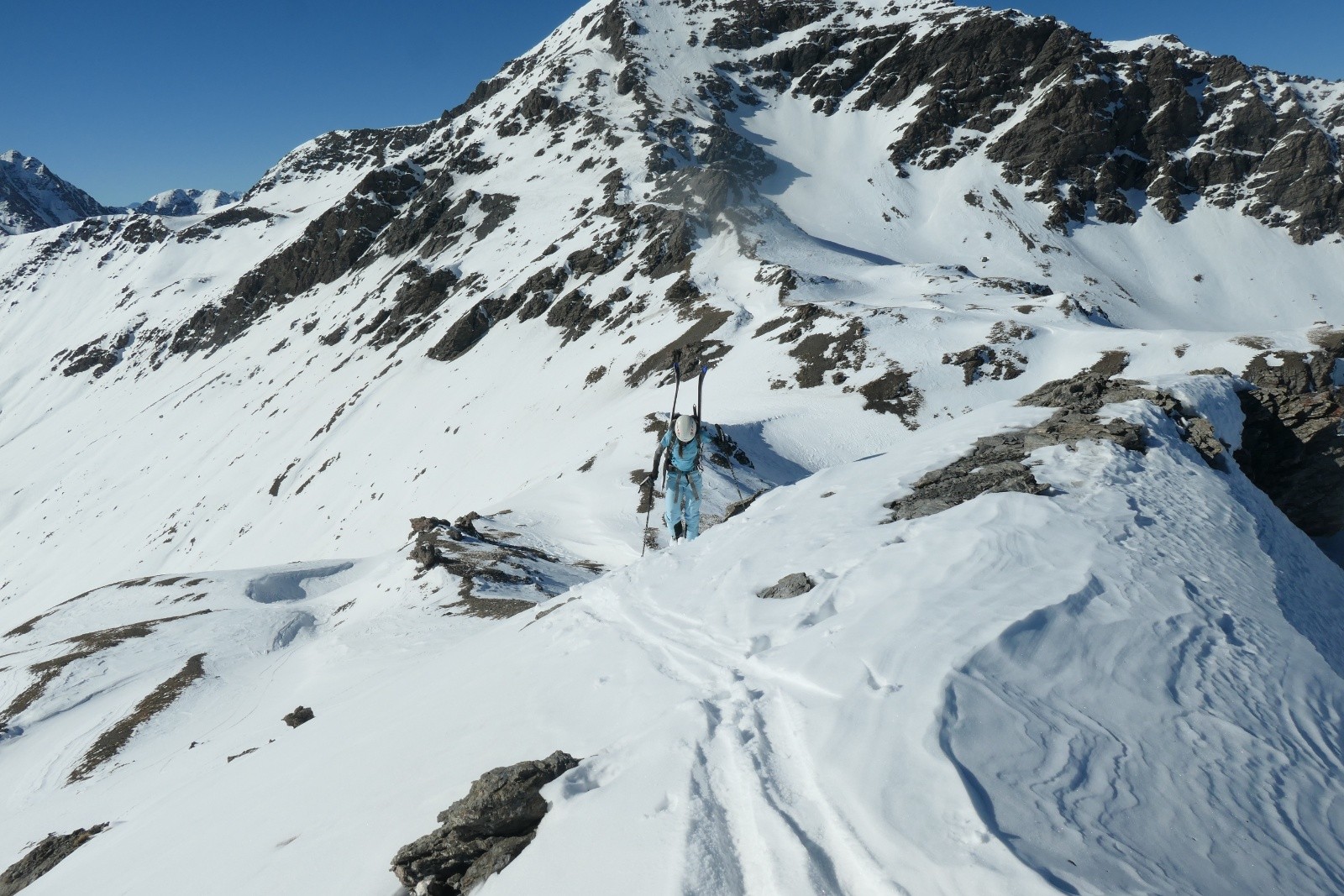 Arrivée au second sommet&nbsp;