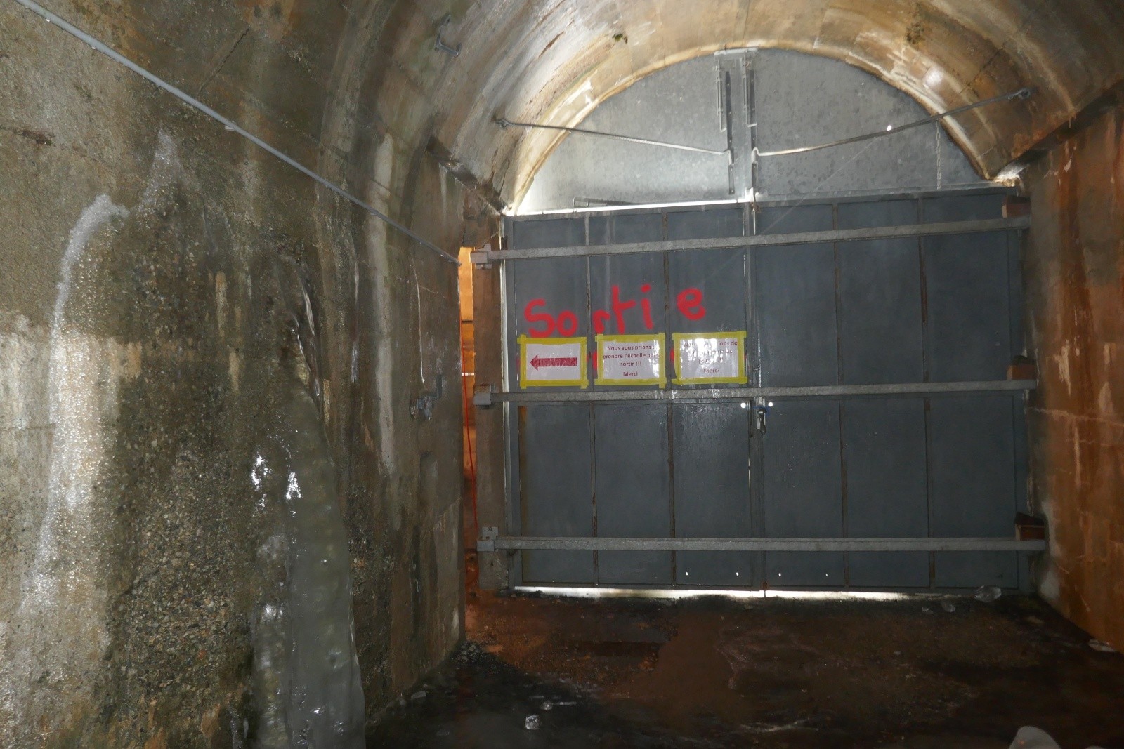 C'est le bout, aller à gauche...