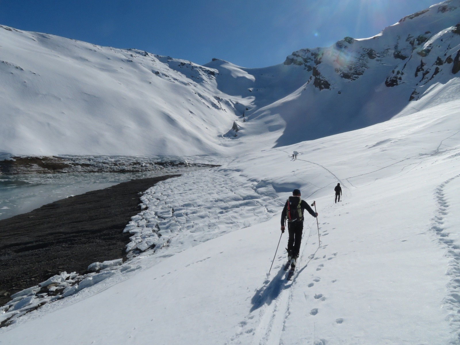 14h, remontée à la pointe de la Terrasse.