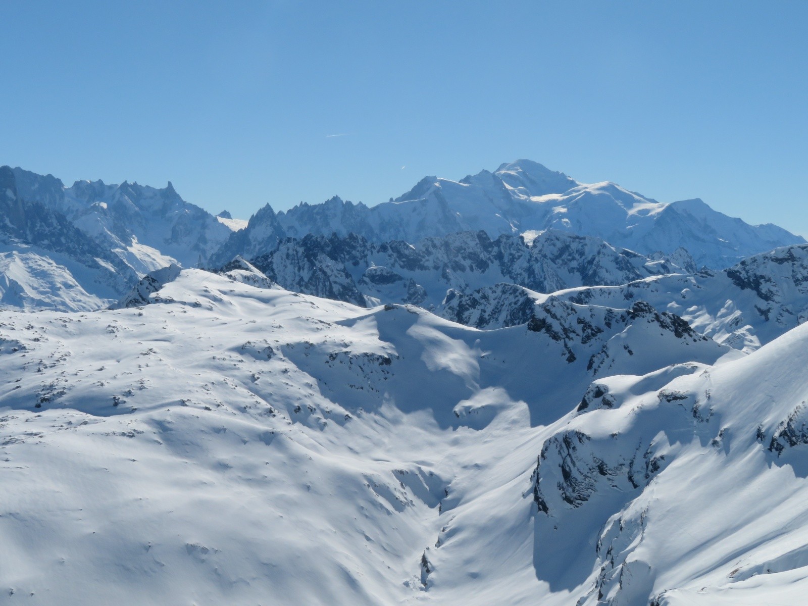Le Mont-Blanc en majesté...