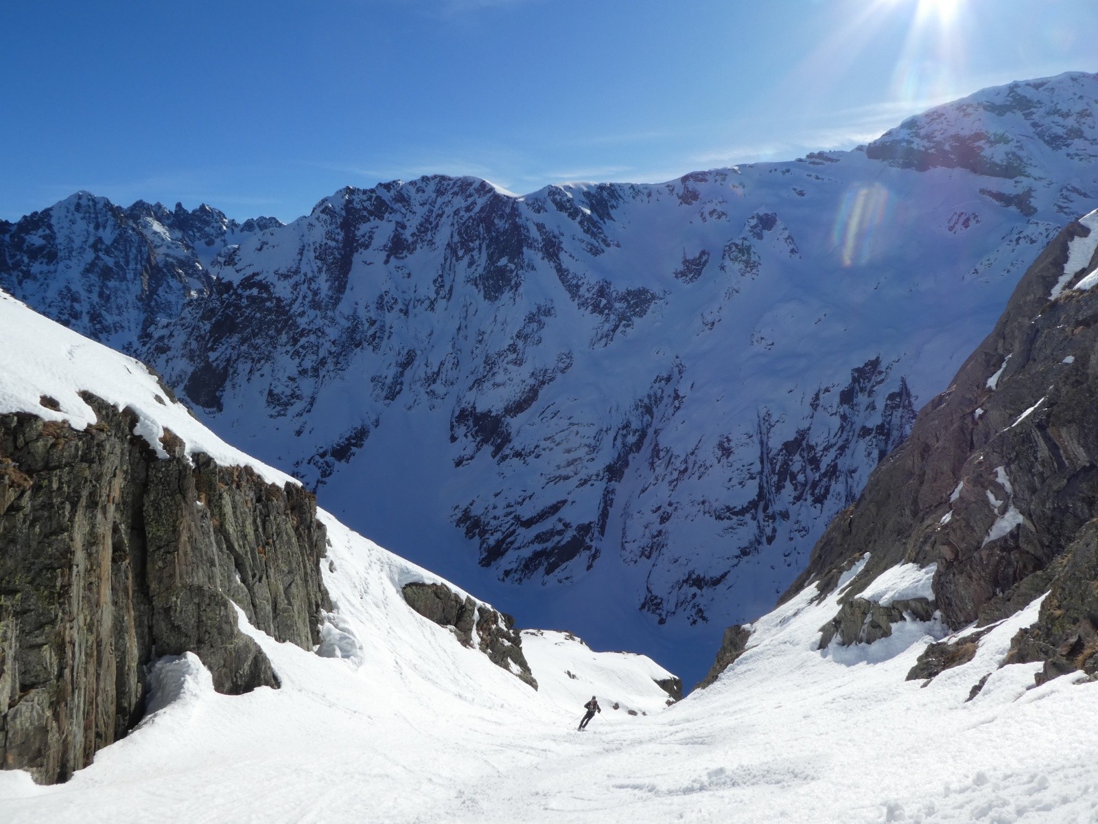 dernier plongeon vers Tré les eaux. ...attention de ne pas rater la dernière marche!&nbsp;